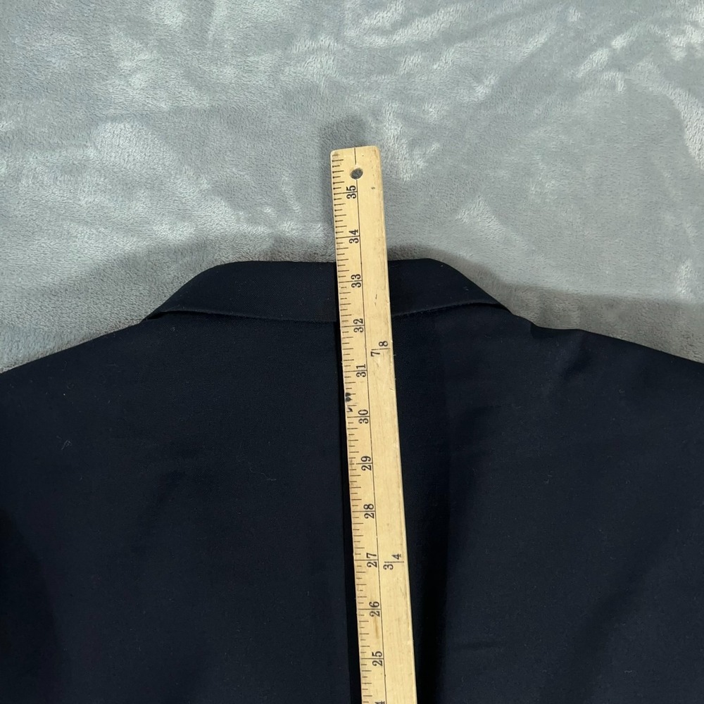 Oak Hill Blazer Mens 62R Big Tall Suit Jacket Coat Navy Blue Gold Buttons - Picture 14 of 14